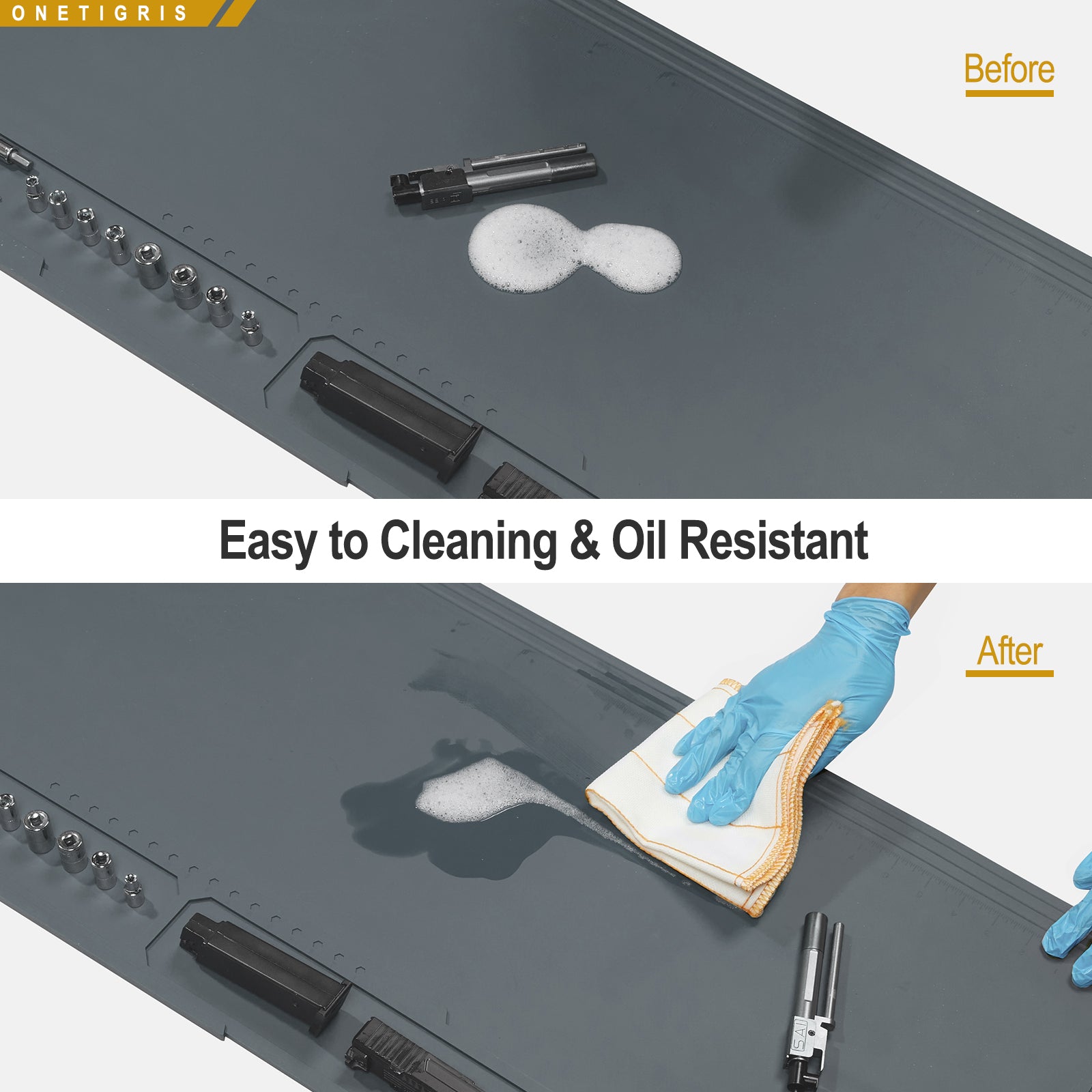 Gun Cleaning Mat 06丨16"x48"&Extra-Large Size