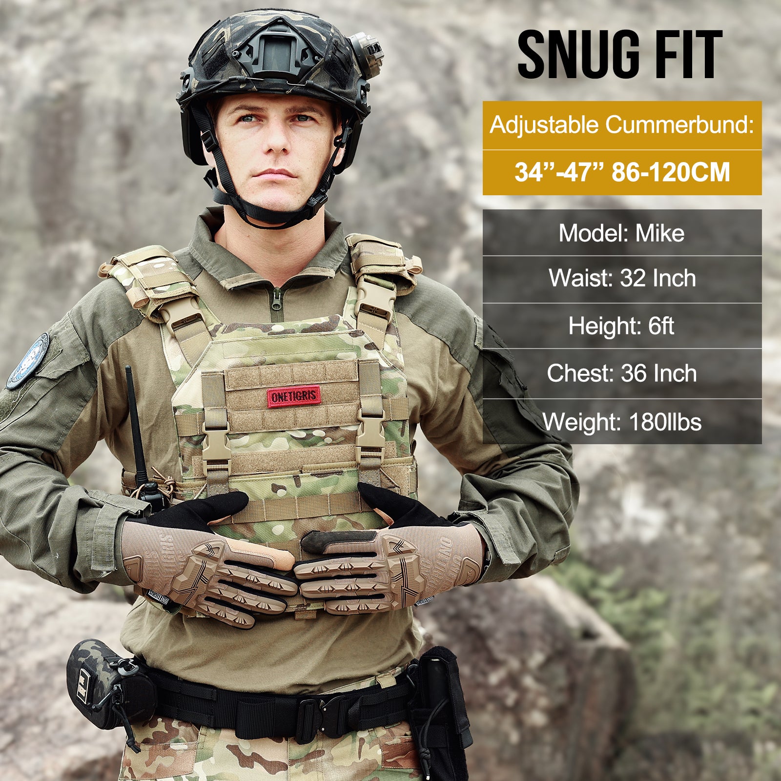 GRIFFIN Tactical Vest 丨MOLLE System & Velcro Panel