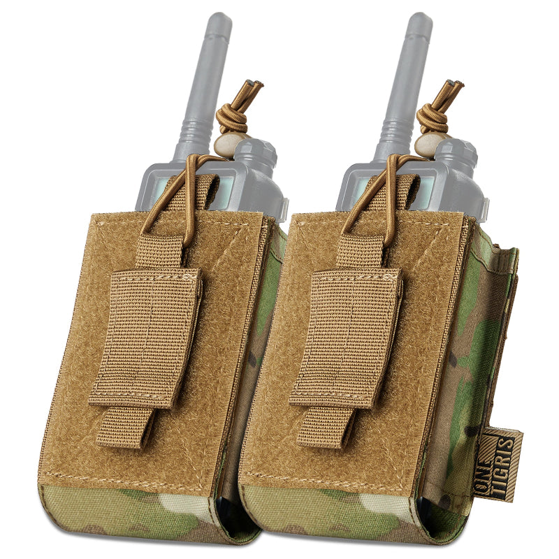 Adjustable Radio Holster 03 丨MOLLE System & Adjustable Size