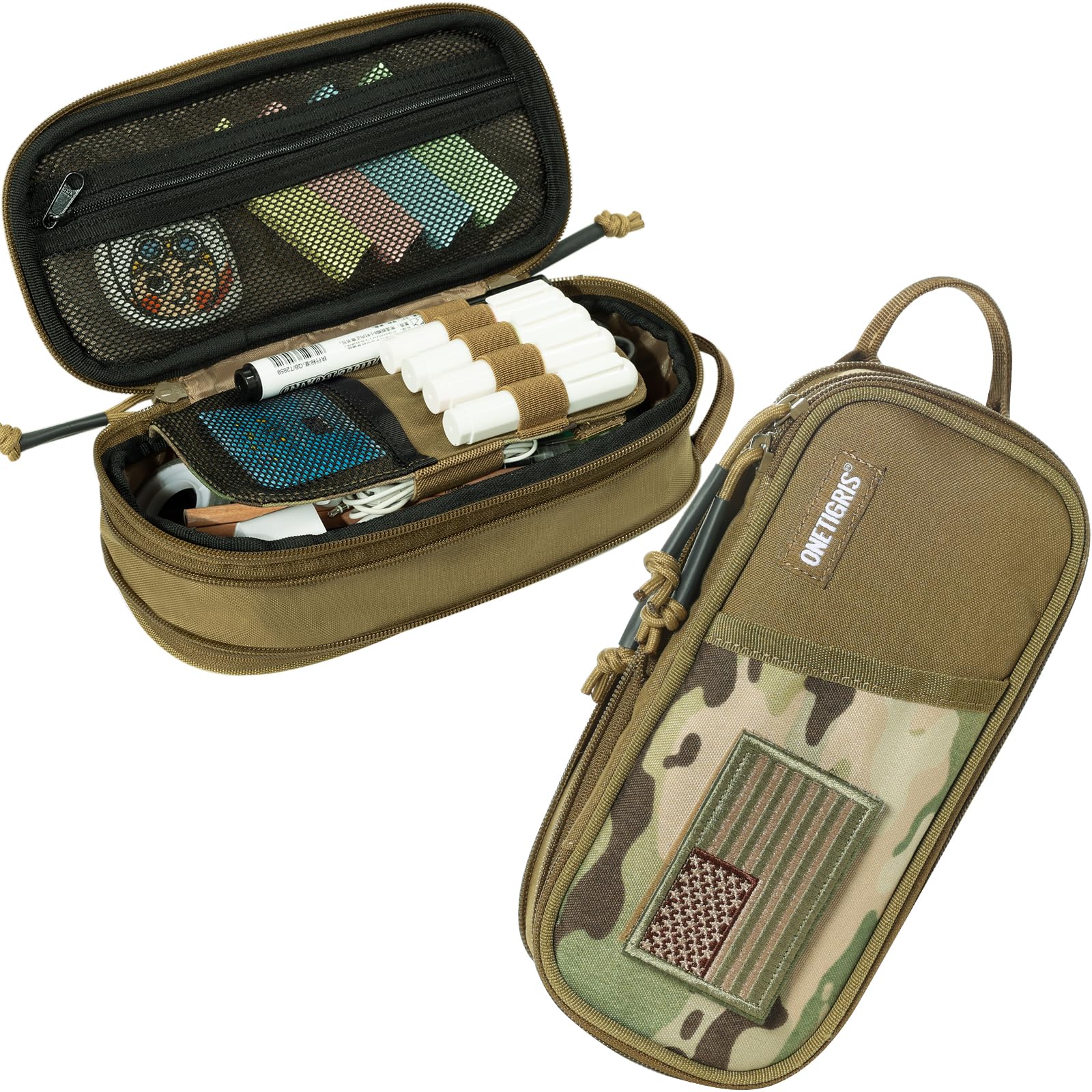 Pencil Case 01丨 Features Velcro & Signature Area