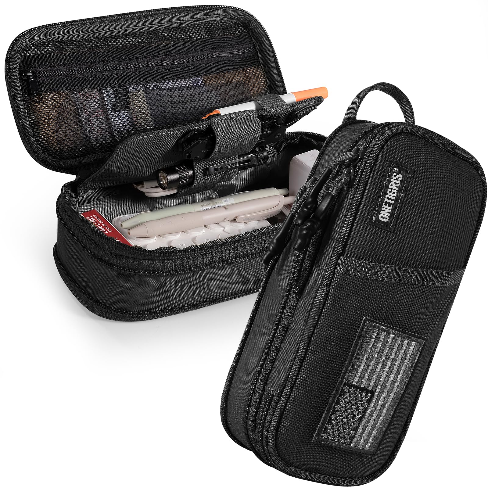 Pencil Case 01丨 Features Velcro & Signature Area