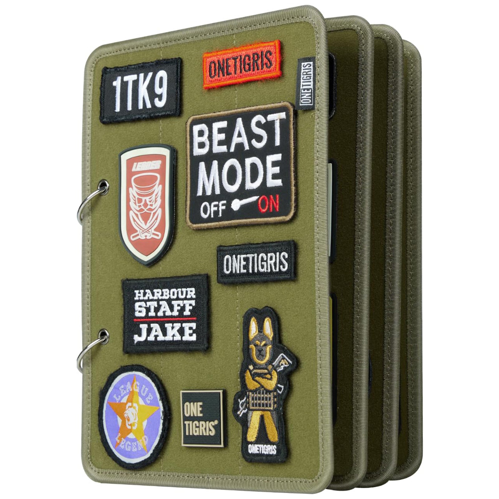 Patch Display 03丨Flip-Page Badge Album & Metal Detachable Binder