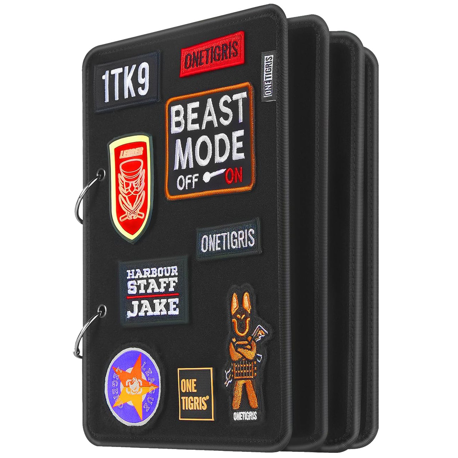 Patch Display 03丨Flip-Page Badge Album & Metal Detachable Binder