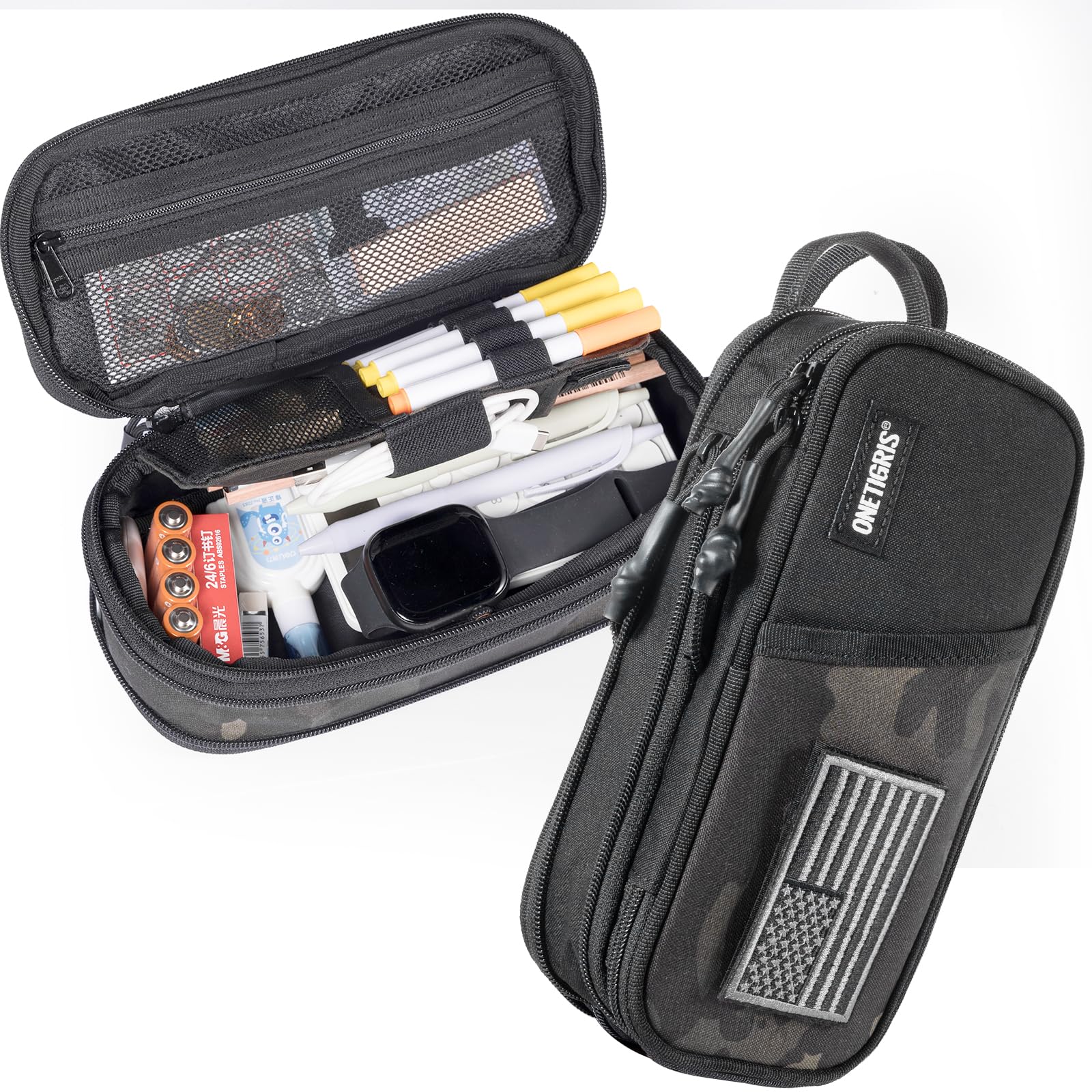 Pencil Case 01丨 Features Velcro & Signature Area