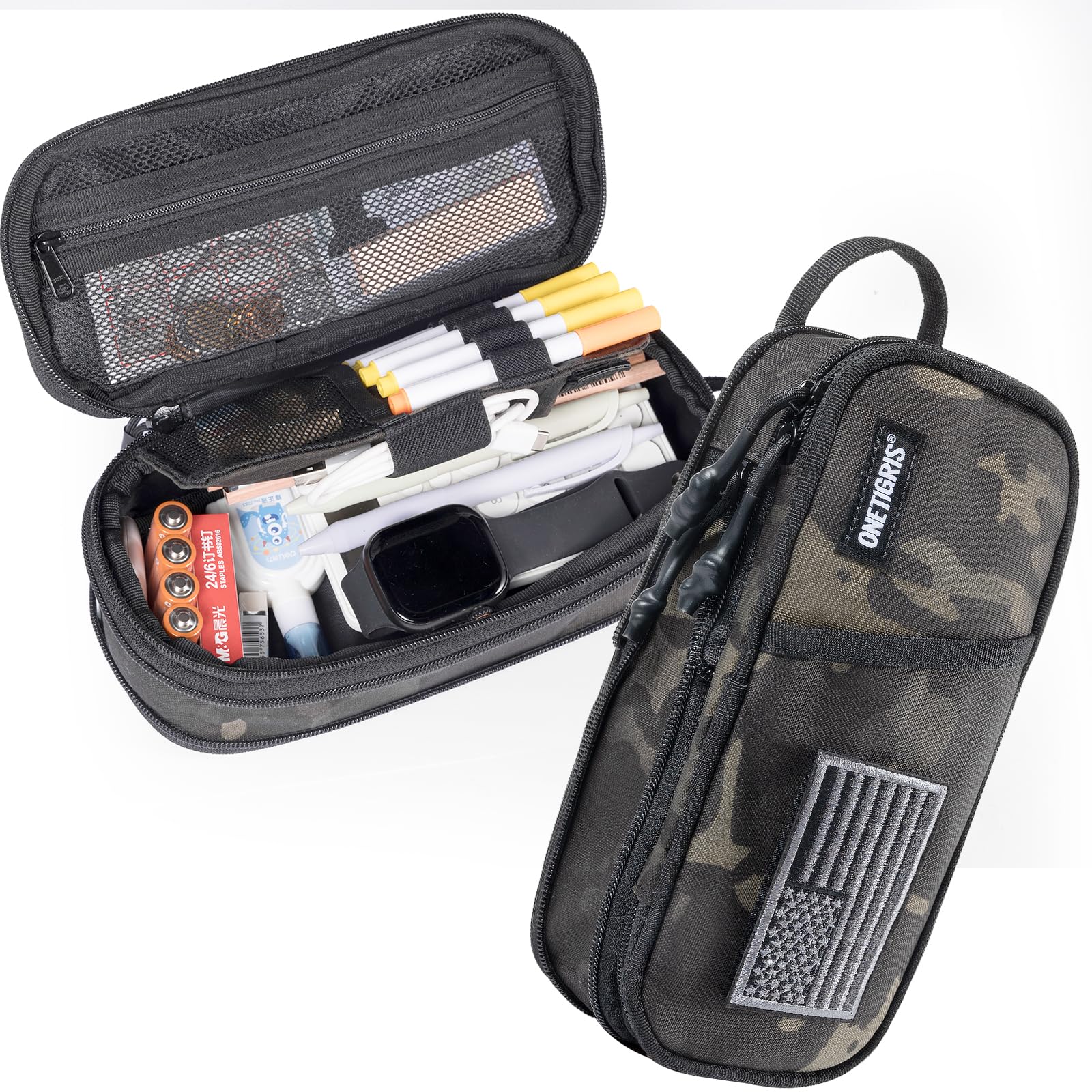 Pencil Case 01丨 Features Velcro & Signature Area