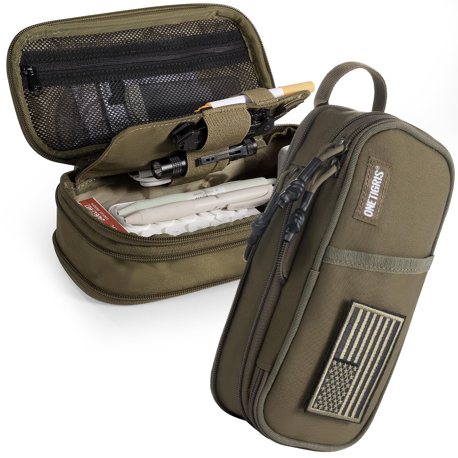 Pencil Case 01丨 Features Velcro & Signature Area