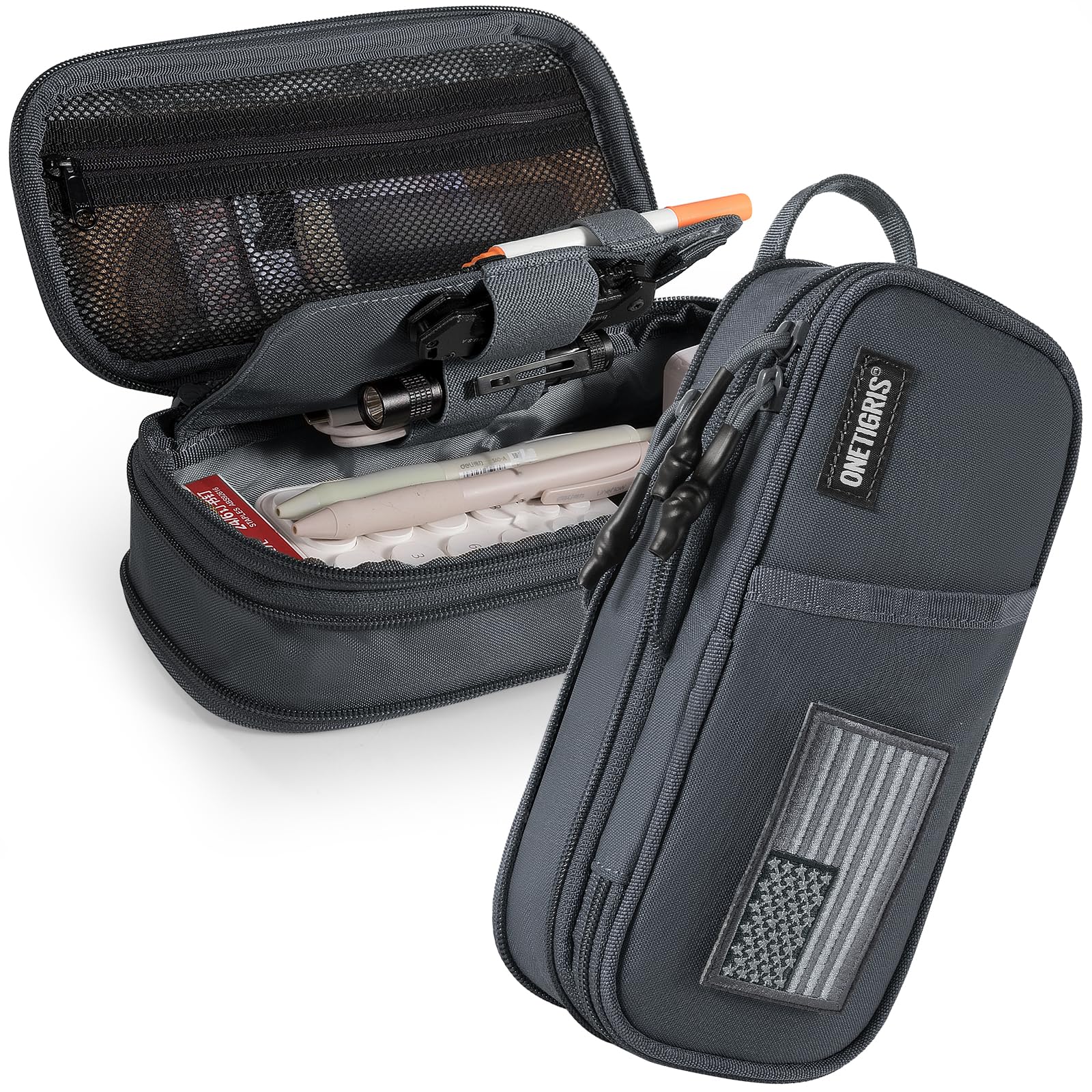 Pencil Case 01丨 Features Velcro & Signature Area