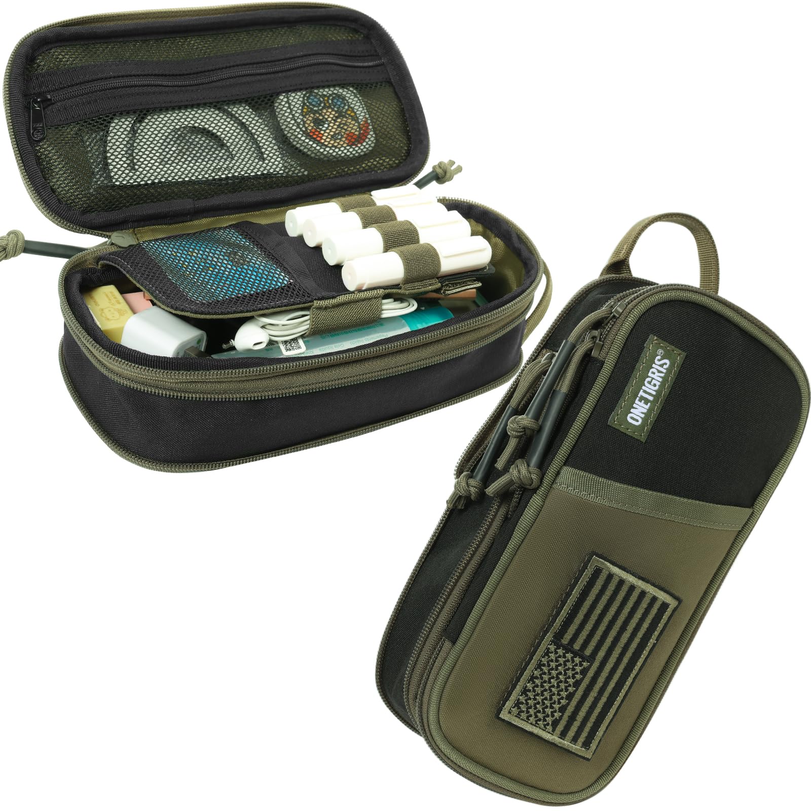 Pencil Case 01丨 Features Velcro & Signature Area