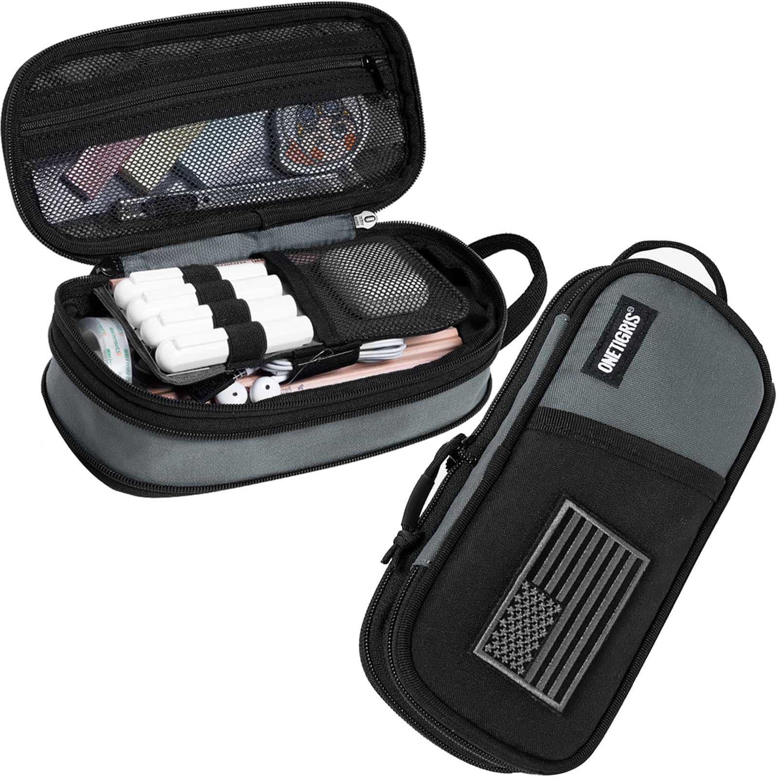 Pencil Case 01丨 Features Velcro & Signature Area