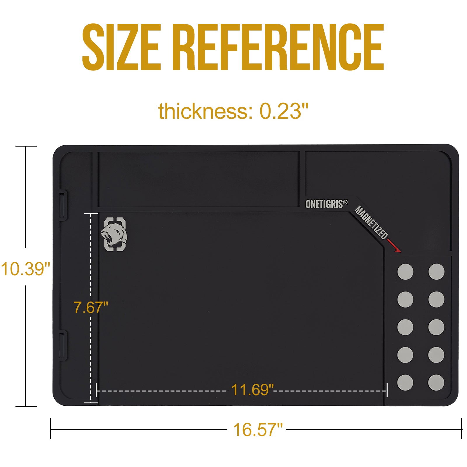 Gun Cleaning Mat 02 丨 16.5"x10.4" &Small Size