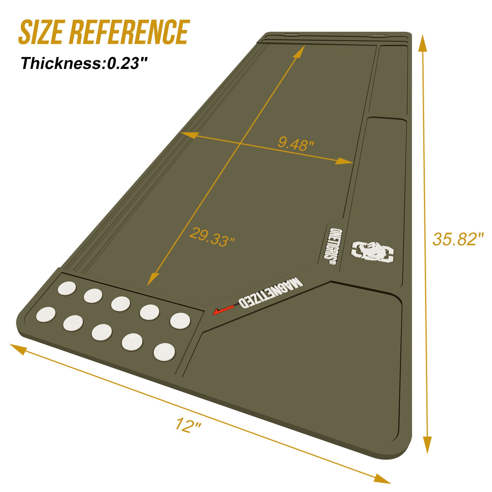 Gun Cleaning Mat 03 丨 12"x36" &Large Size