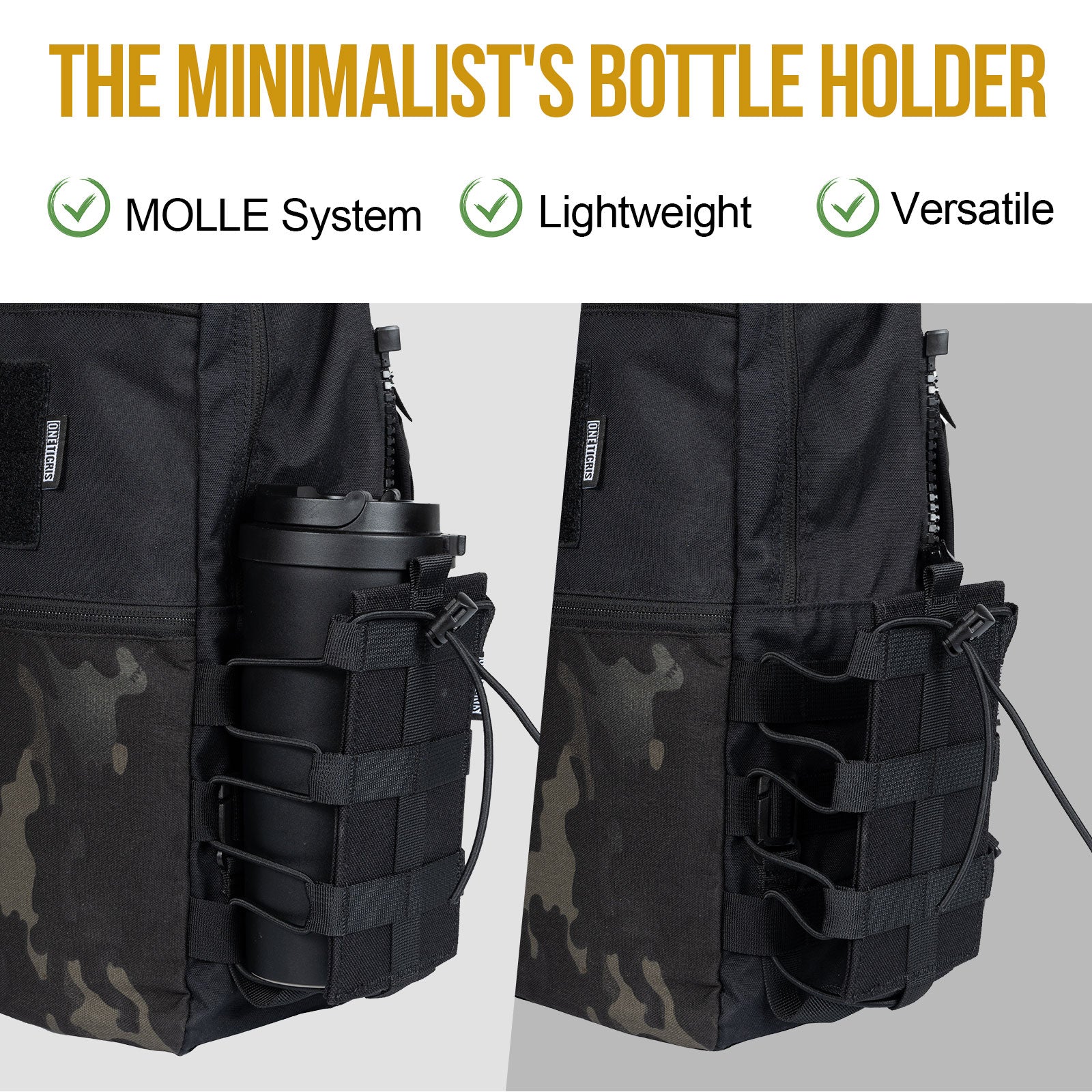 ROC Bottle Holster 07丨Lightweight & Height-Adjustable