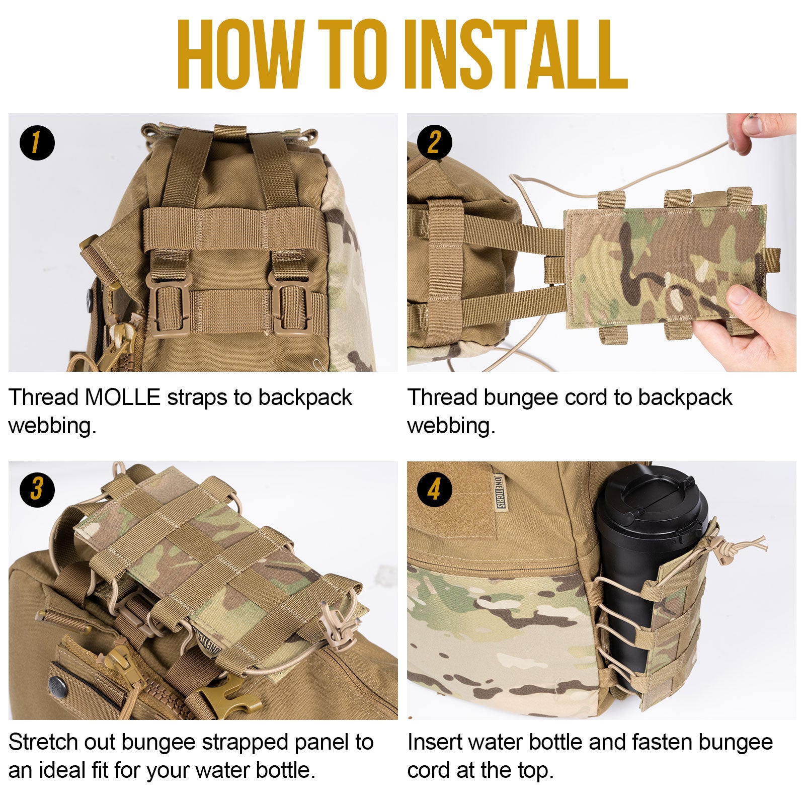 ROC Bottle Holster 07丨Lightweight & Height-Adjustable