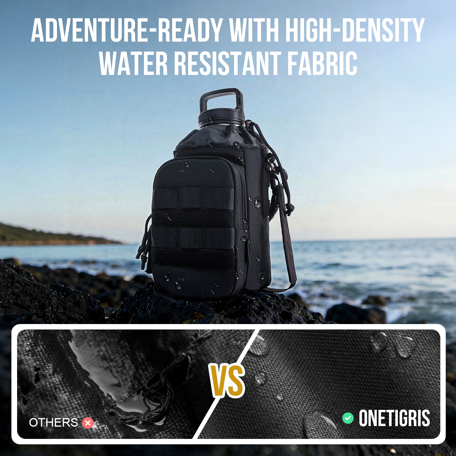 64oz Water Bottle Sleeve 09丨Multi-Carry & Smart Storage