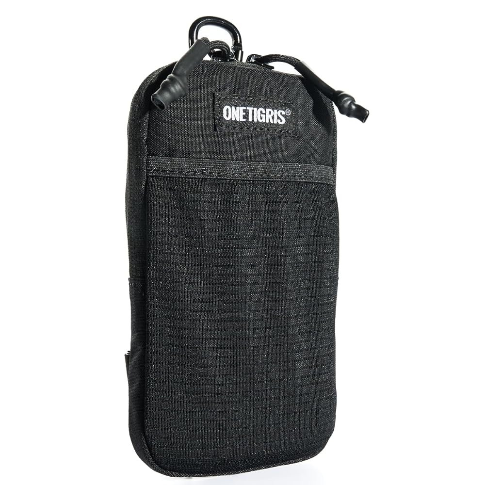 MOLLE Phone Pouch 丨 Heavy-duty carabiners & YKK zippers