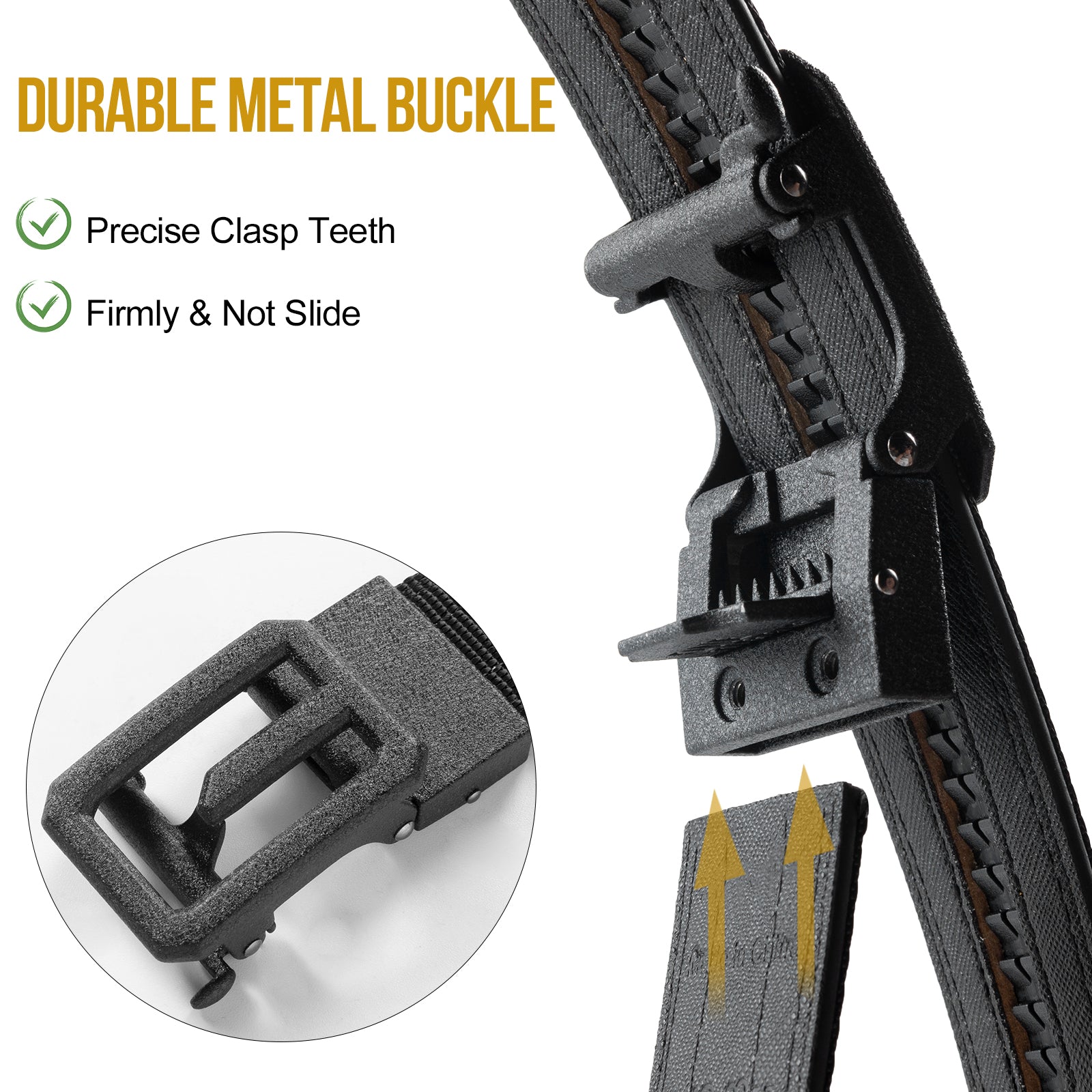 EDC Belt 丨With automatic sliding buckle