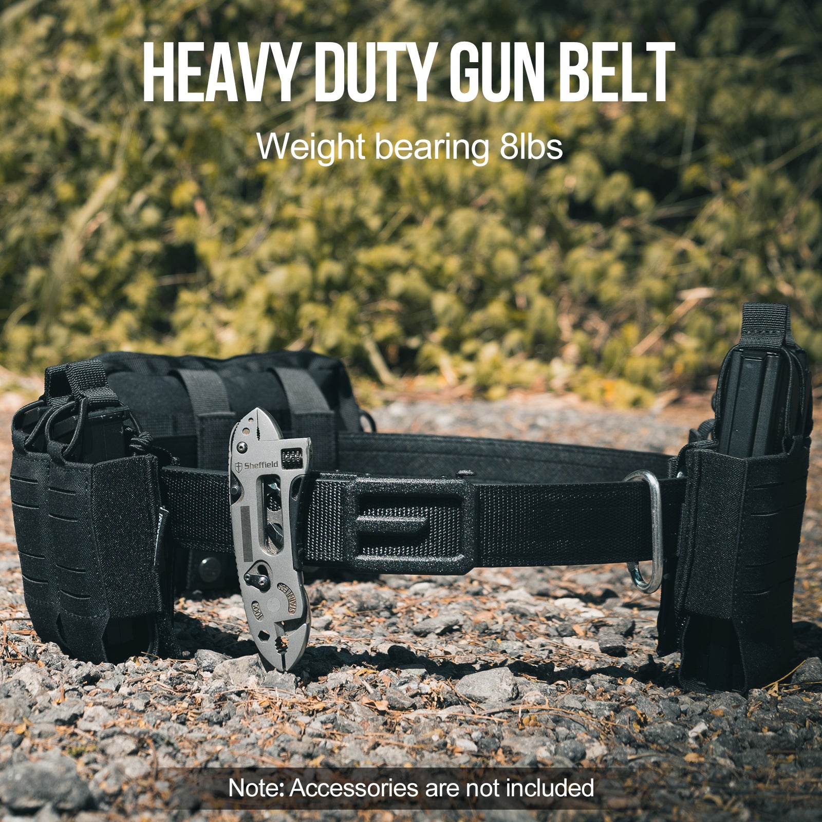 EDC Belt 丨With automatic sliding buckle