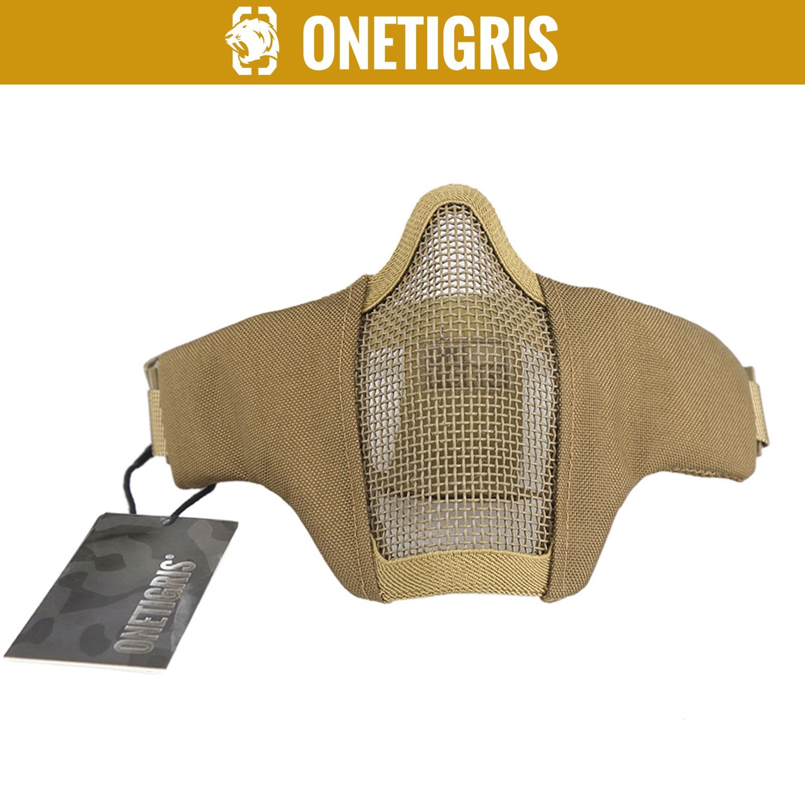 OneTigris Tactical Foldable Half Face Mask | Airsoft Lower
