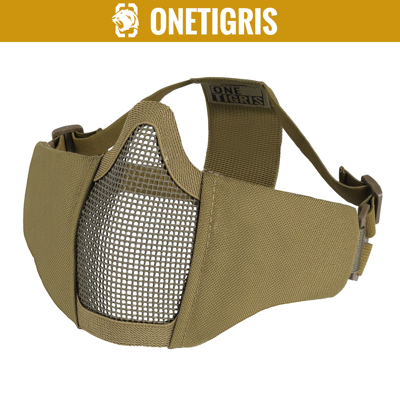 OneTigris Tactical Foldable Half Face Mask | Airsoft Lower Face