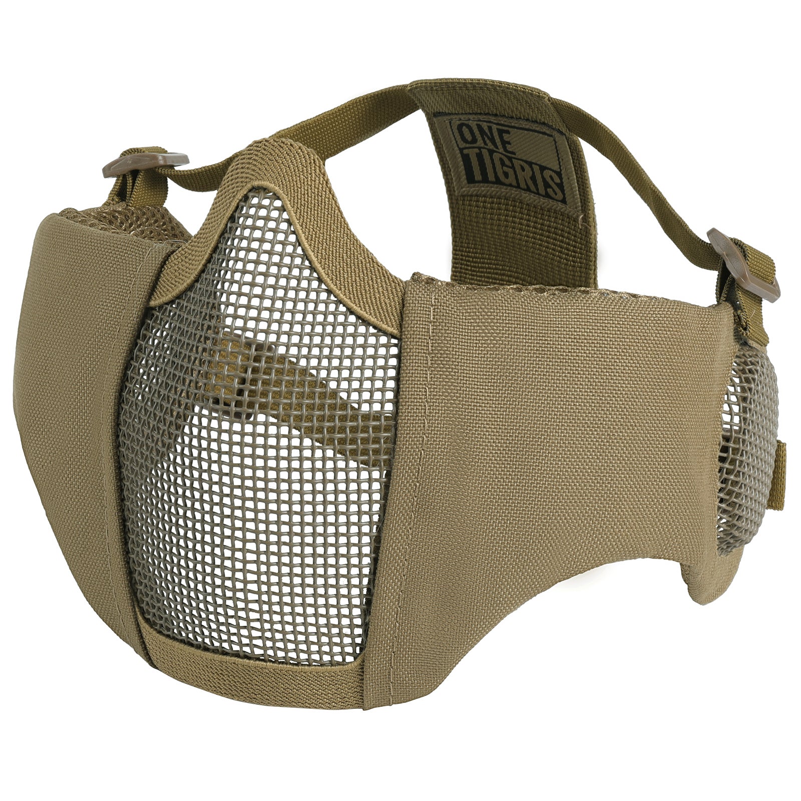 OneTigris Foldable Mesh Mask with Ear Protection | Tactical