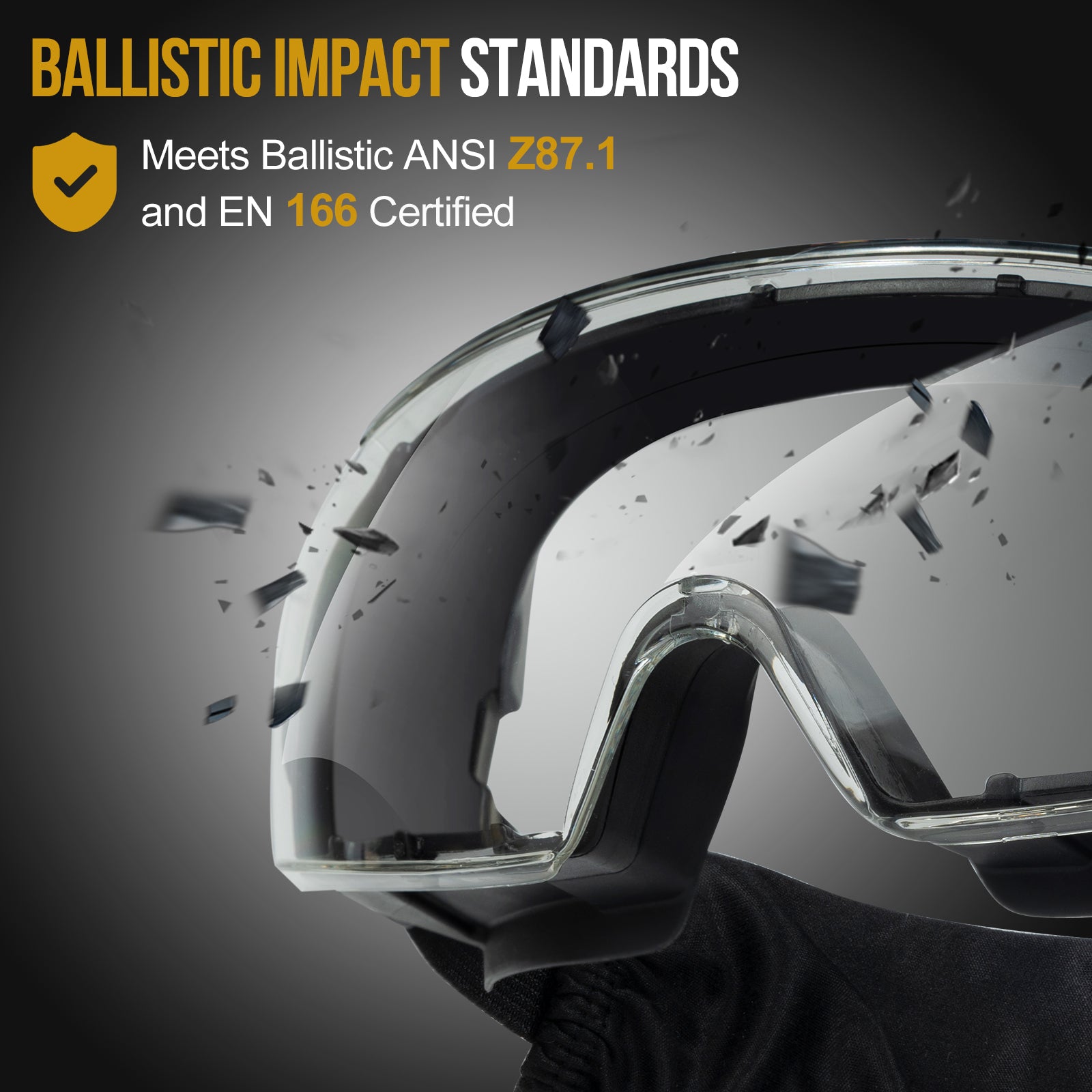 Shooting Safety Goggles 11 丨Anti-Fog & Sunglasses