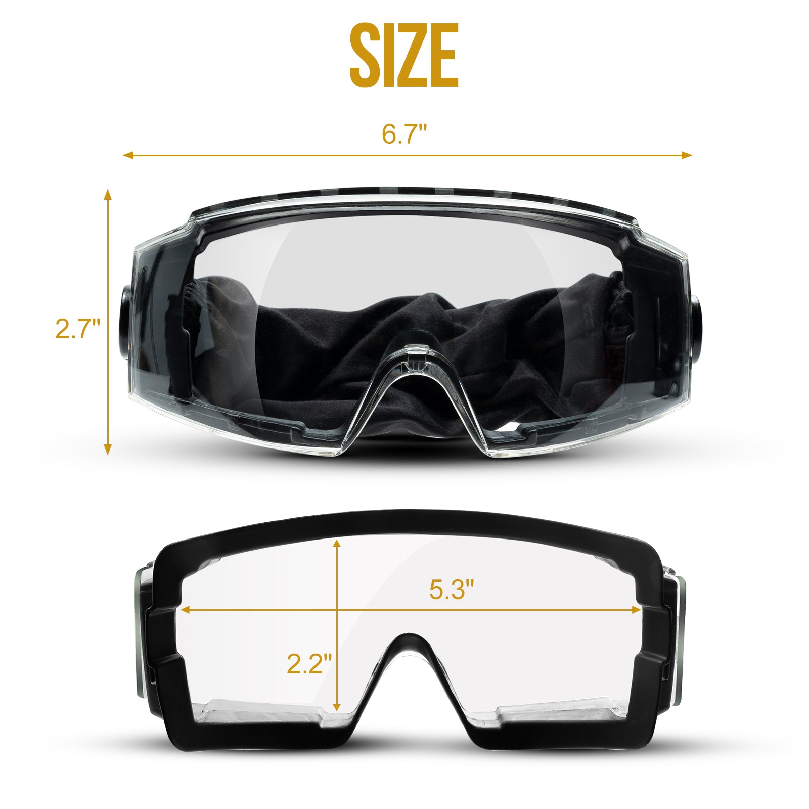 Shooting Safety Goggles 11 丨Anti-Fog & Sunglasses