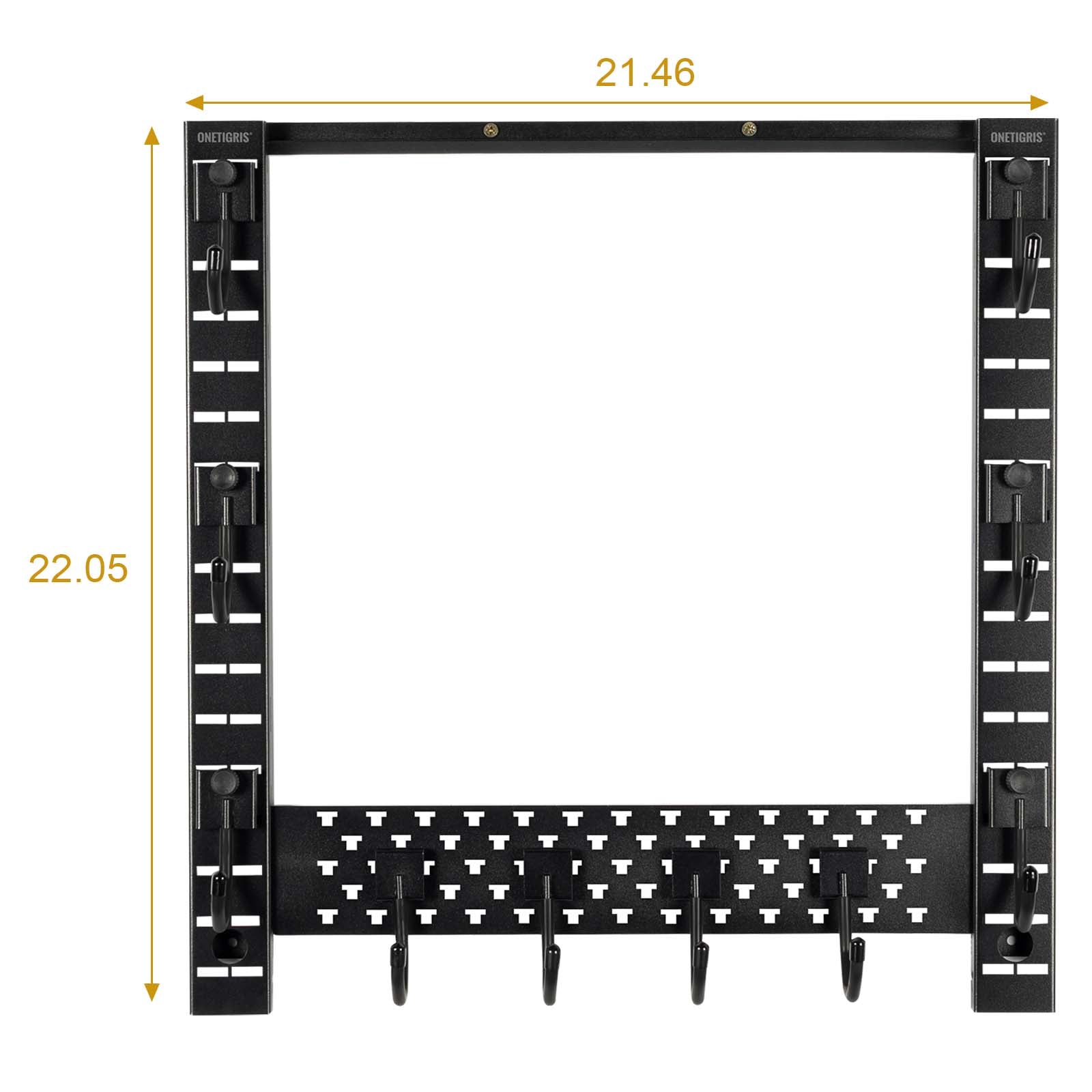 Wall Mount Rack 02丨Hook Panel Based