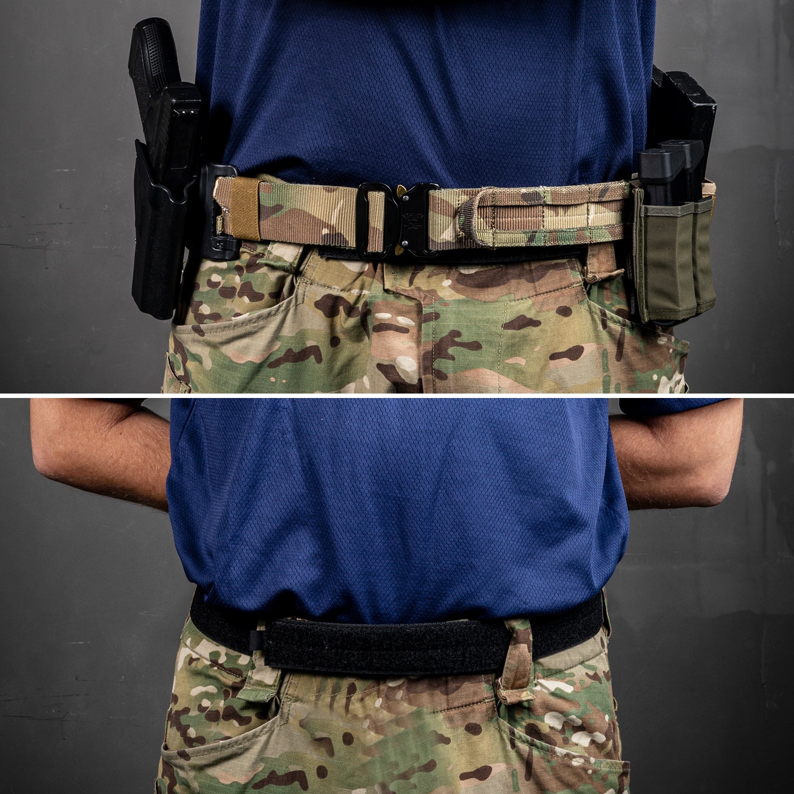 Tactical Belt Set 3-Piece | 2-in-1 MOLLE Battle Belt with Inner Belt & Anti-Slip Pad