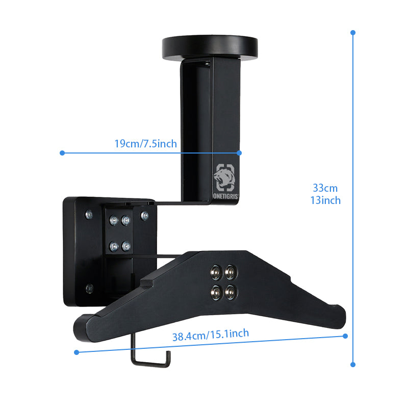 Tactical Gear Wall Mount 05 丨 With Panel rack hook & 40KG Load Capacity