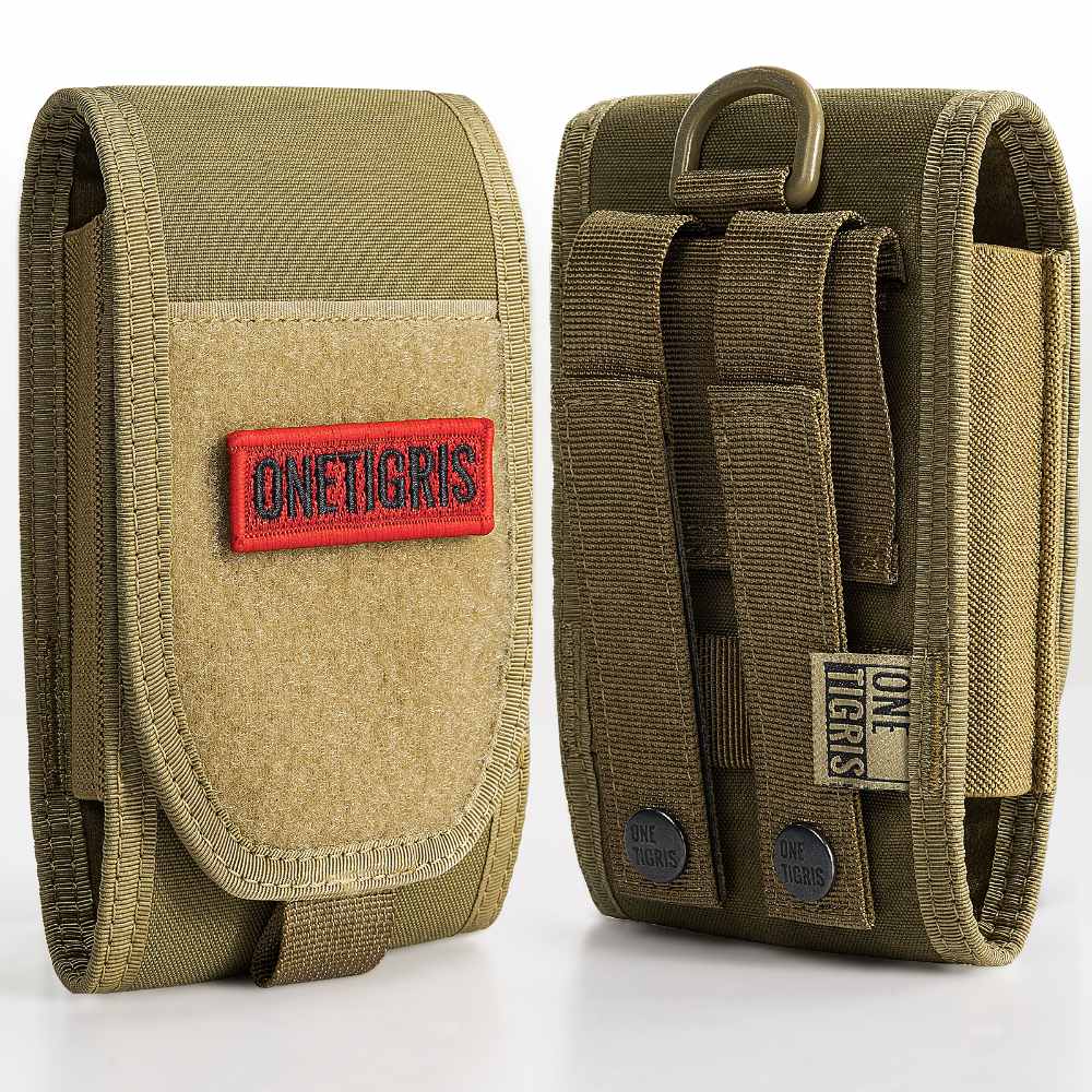 Phone Pouch 01 丨 MOLLE System & Velcro Panel