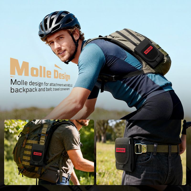 Phone Pouch 01 丨 MOLLE System & Velcro Panel