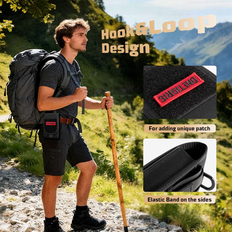 Phone Pouch 01 丨 MOLLE System & Velcro Panel