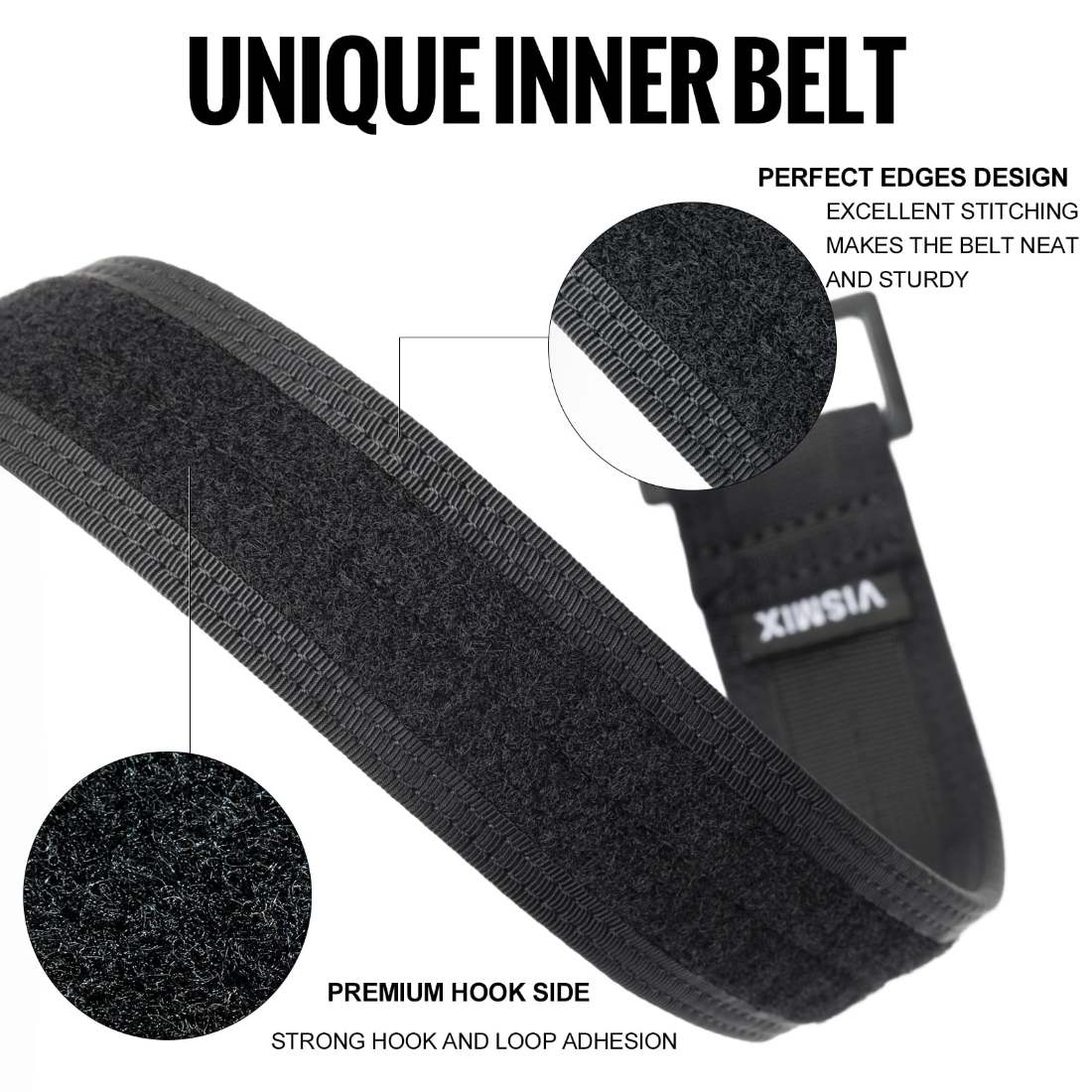 Vismix Inner Belt Liner Fits 2"-2.25" Battlestrap, Concealed Carry for EDC/LARP