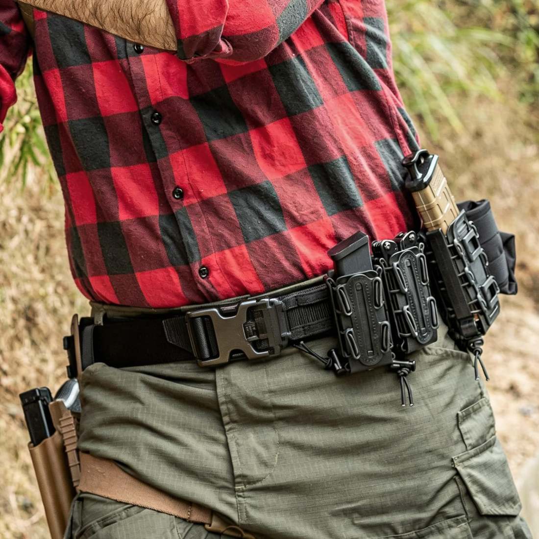VISMIX Tactical Anti-Slip Pad Inner Belt with Loop System