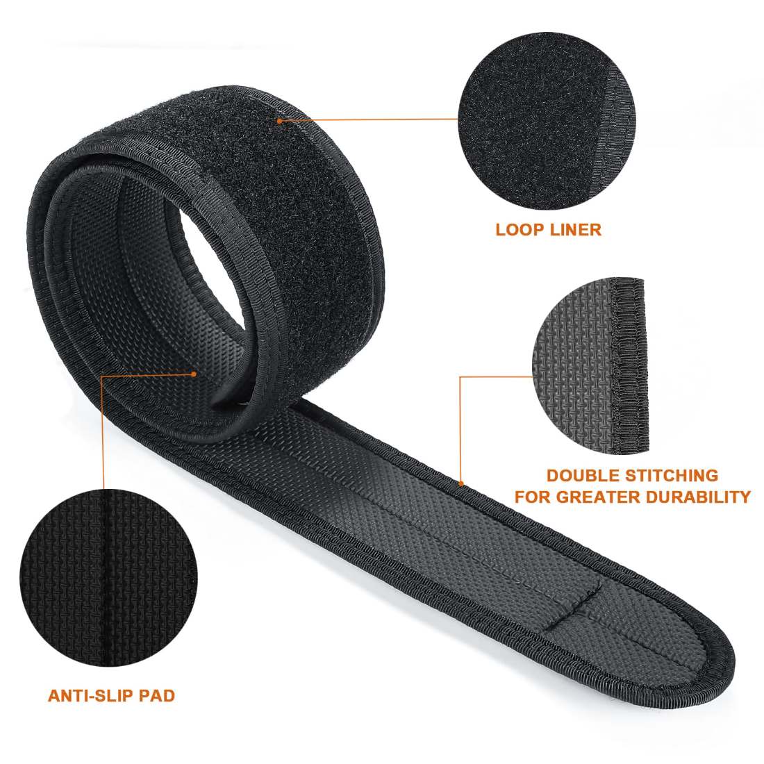 VISMIX Tactical Anti-Slip Pad Inner Belt with Loop System
