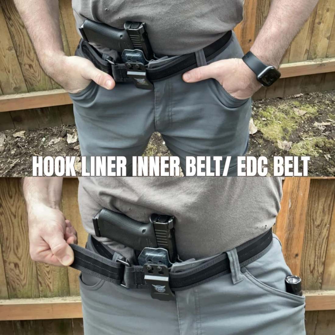 Vismix Inner Belt Liner Fits 2"-2.25" Battlestrap, Concealed Carry for EDC/LARP