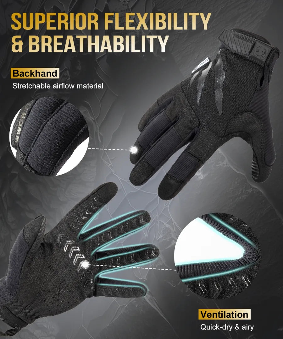 OneTigris Tactical Full Finger Gloves