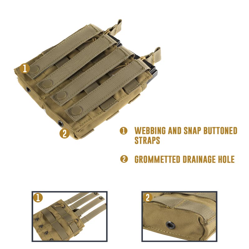 Mag Pouch 09 丨1000D Nylon & MOLLE System