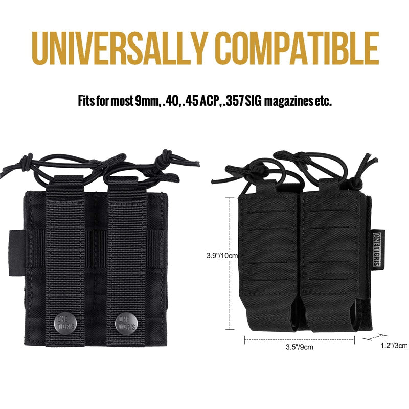 Mag Pouch 44  丨 MOLLE System & Adjustable Pouch Depth