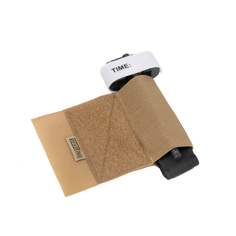 Elastic Tourniquet Holder 丨With Hook Mounting Surface & TQ Holster