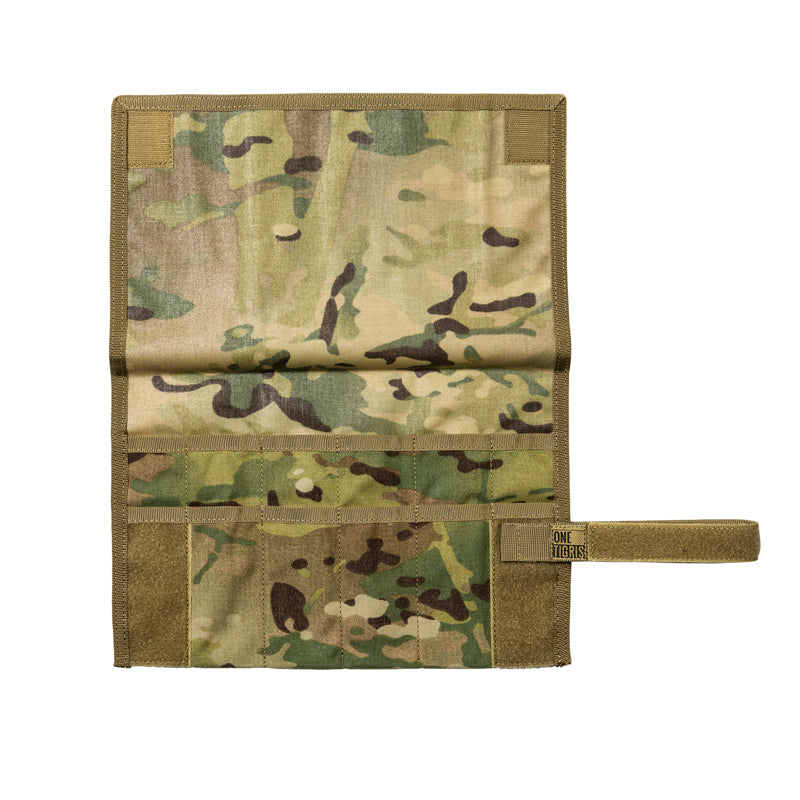 CamoColor Roll-Up Tool Pouch 丨 Velcro straps & Foldable