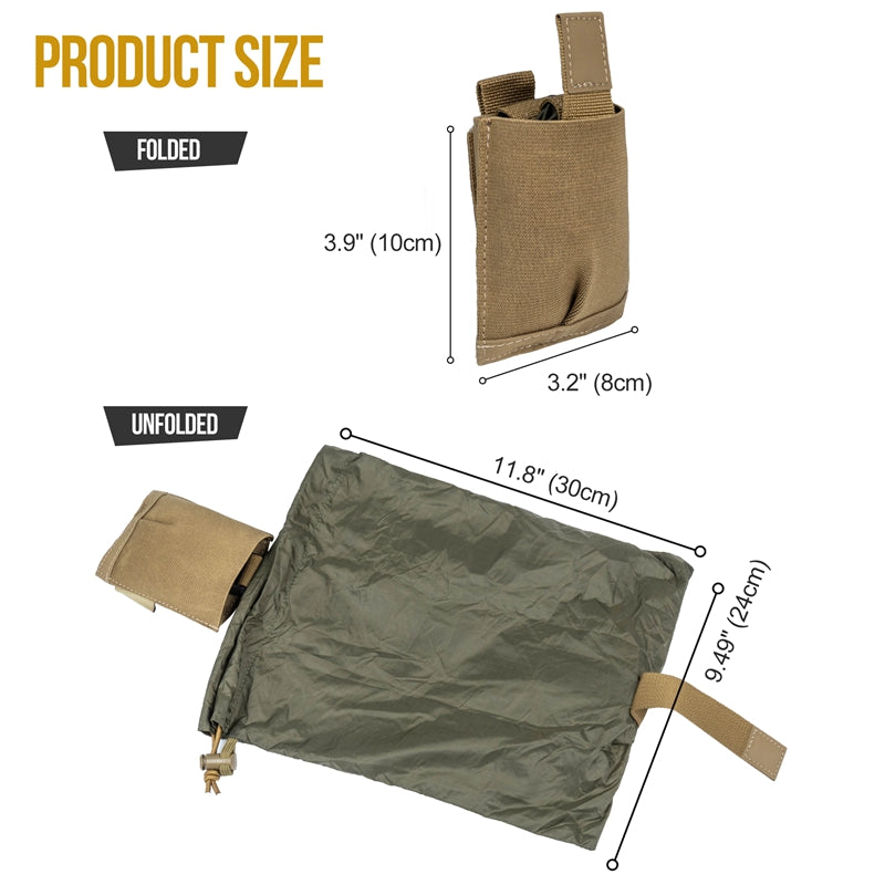 MOLLE Dump Pouch 丨 Portable & High Capacity