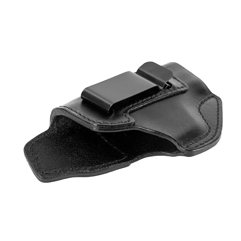 Leather IWB Concealed Holster 丨Right Hand & Steel Belt Clip