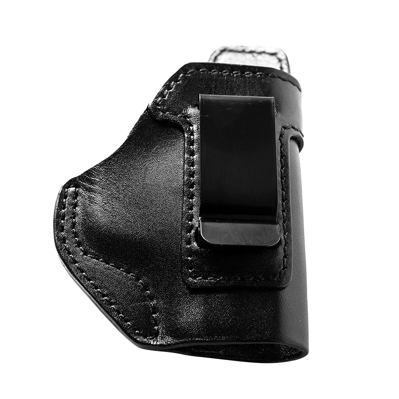 Leather IWB Concealed Holster 丨Right Hand & Steel Belt Clip