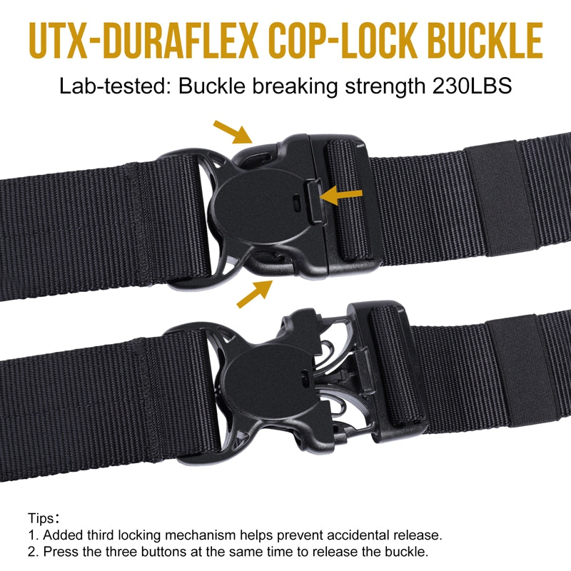OneTigris 1000D Dual-use Belt Nylon Tactical Molle Padded