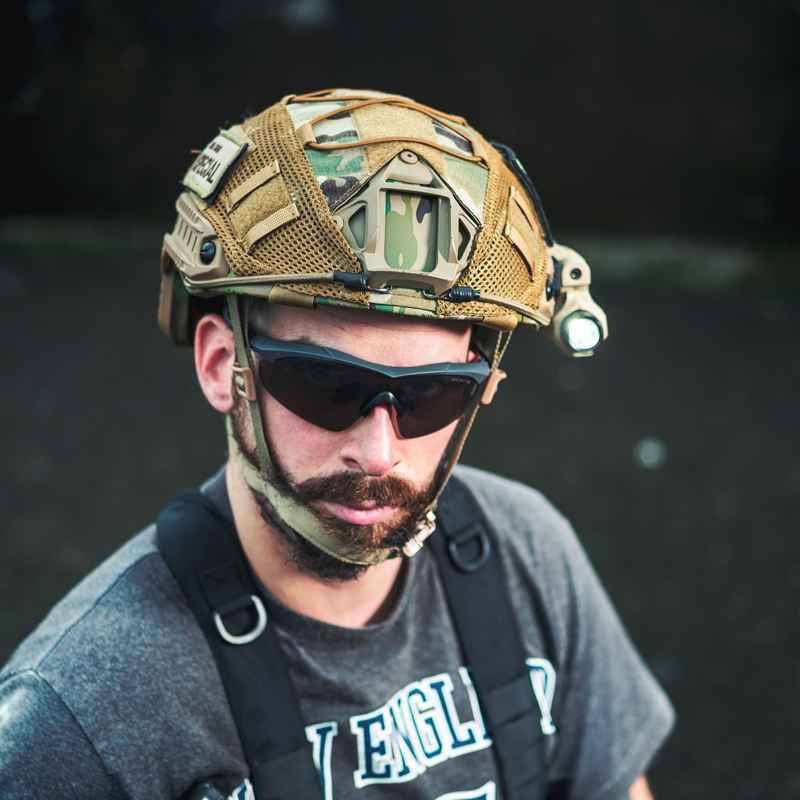 Tactical Helmet Cover 06 丨With patch set & MOLLE system