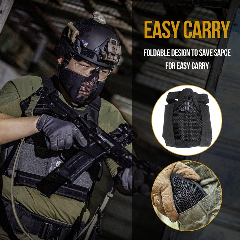 SCREAM Airsoft Mask 01 &03 smaller size 丨Breathable Protection & Unisex Version