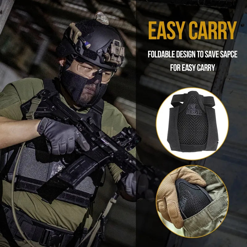 SCREAM Airsoft Mask 01 &03 smaller size 丨Breathable Protection & Unisex Version