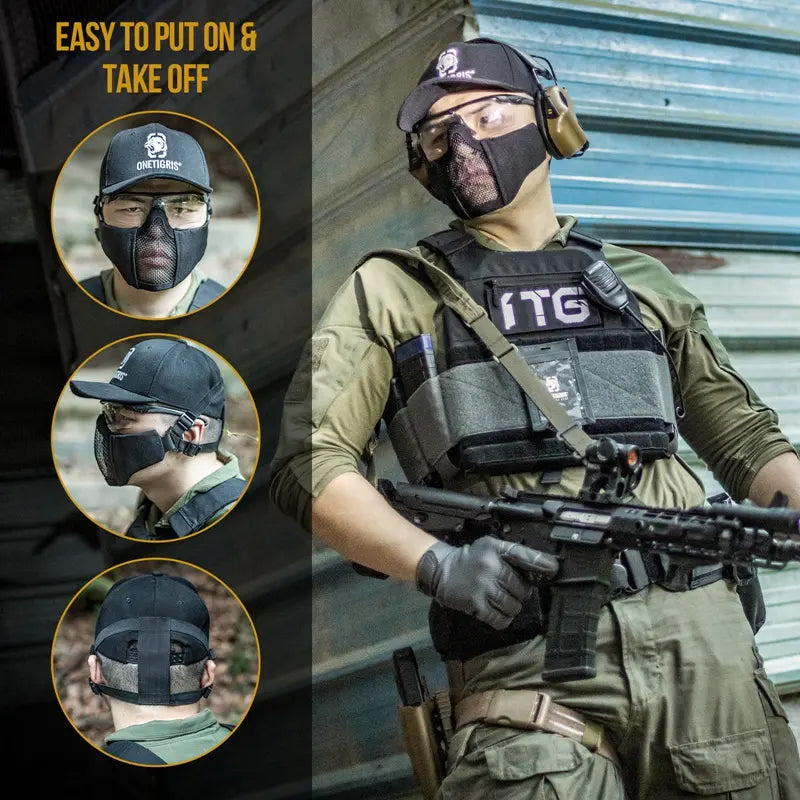 SCREAM Airsoft Mask 01 &03 smaller size 丨Breathable Protection & Unisex Version