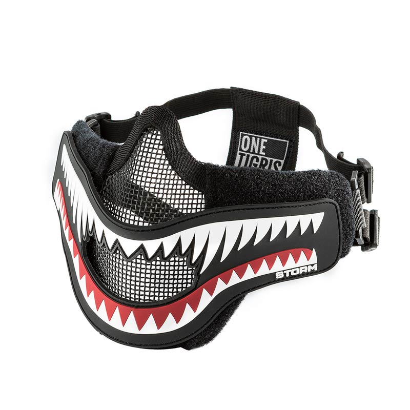 Storm Airsoft Mask Set 丨 Velcro panel & Foldable